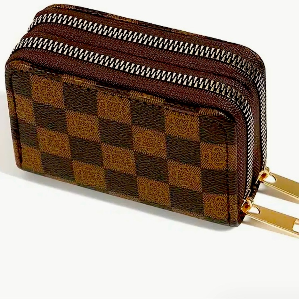 Checkered Wallet